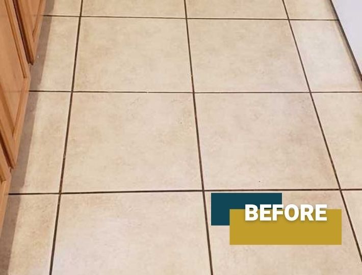 Tile Grout Cleaning Pasco Before Three